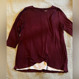 Motherhood Maternity - Nursing Top - Size Large